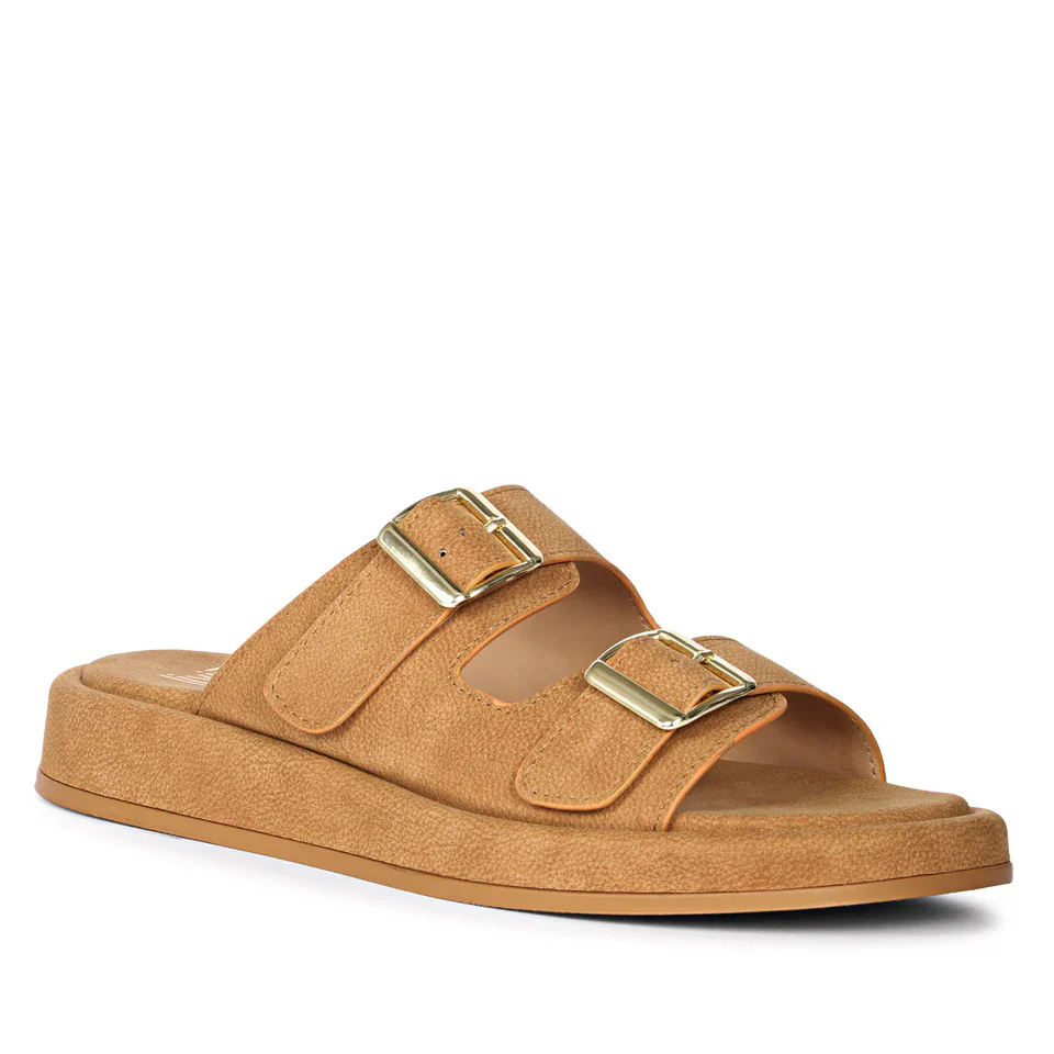 Ivanka Tan Flat Sandals - Image 2