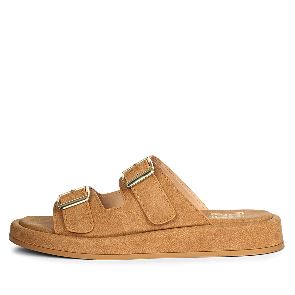 Ivanka Tan Flat Sandals - Image 3