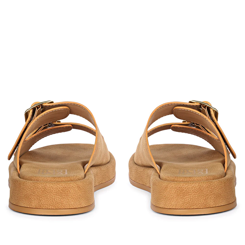 Ivanka Tan Flat Sandals - Image 5