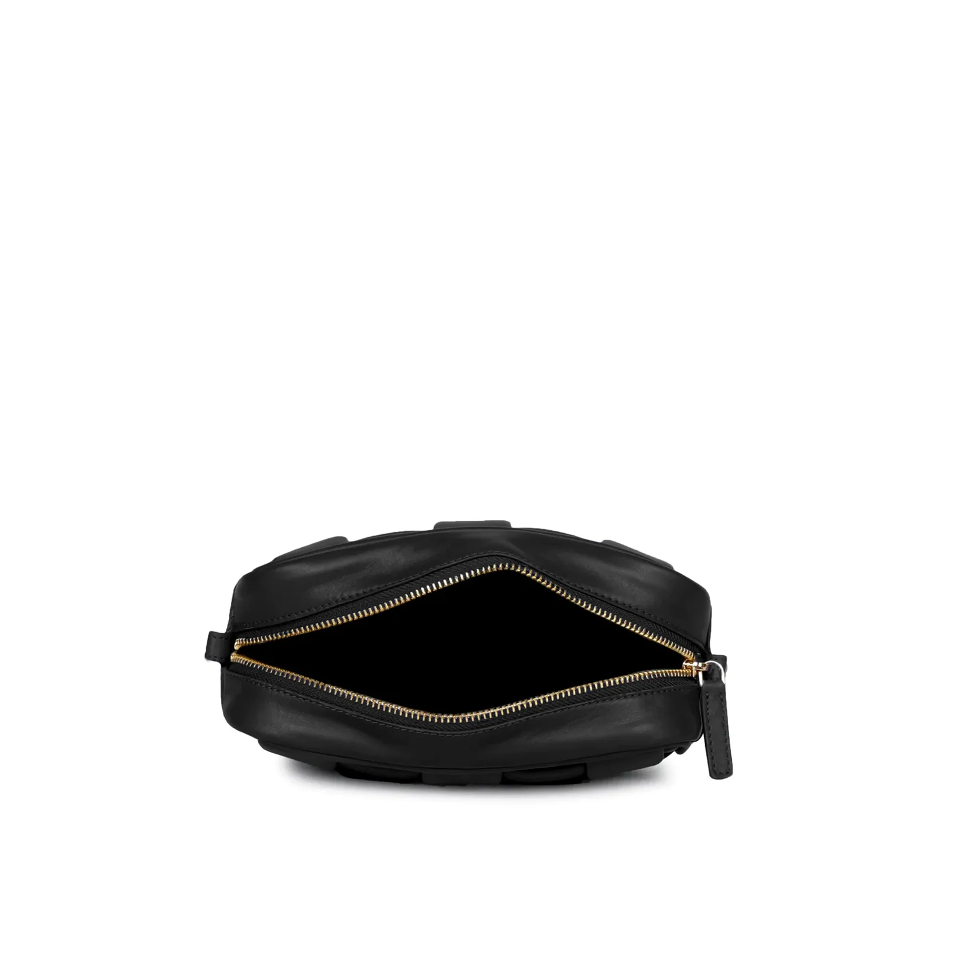 Bennet Black Leather Handcrafted Cross Body Sling Bags - Image 5