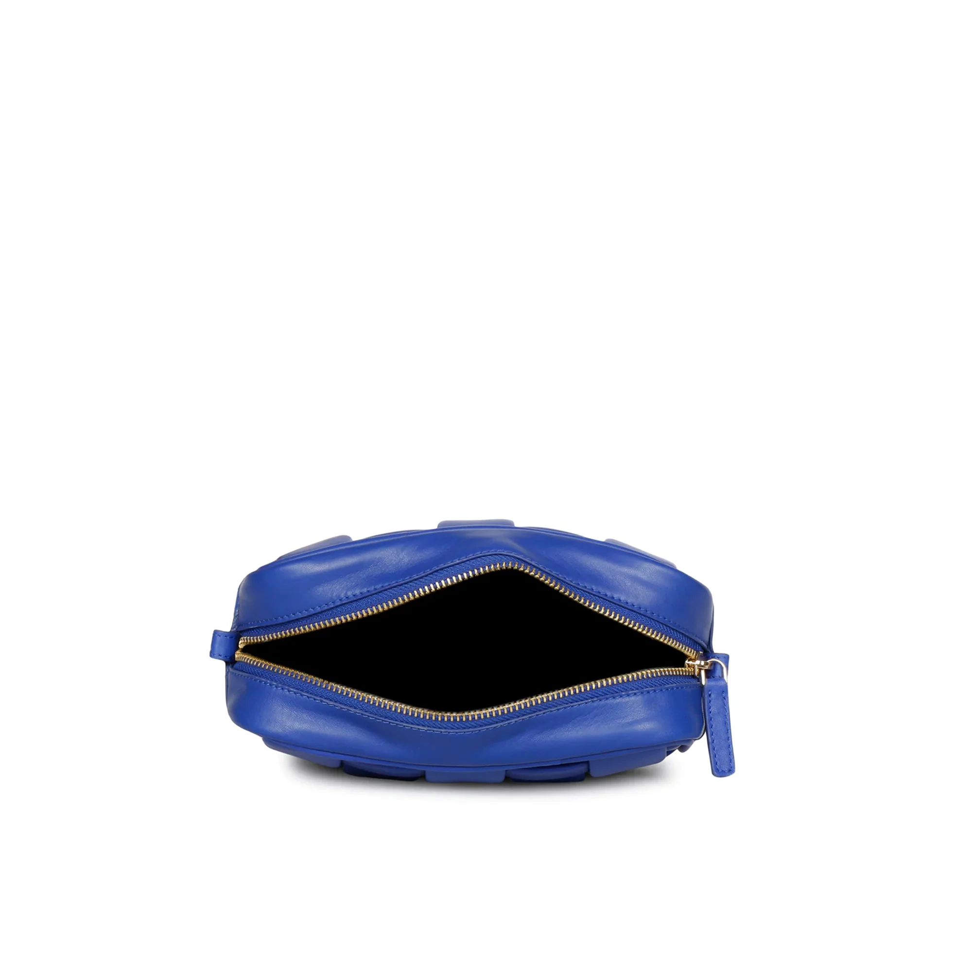 Bennet Blue Leather Handcrafted Cross Body Sling Bags - Image 5