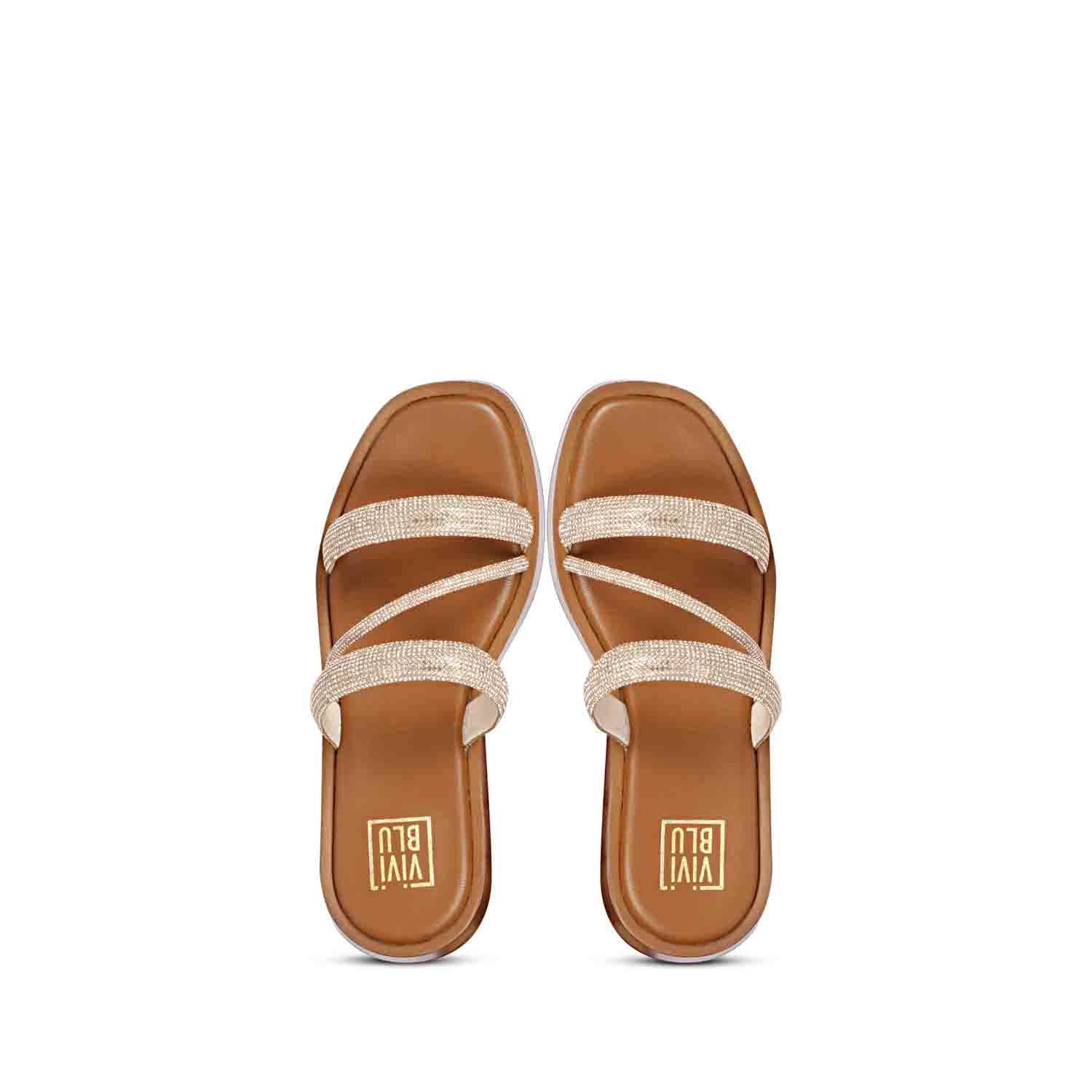 Chika Tan Platform Sandals - Image 7