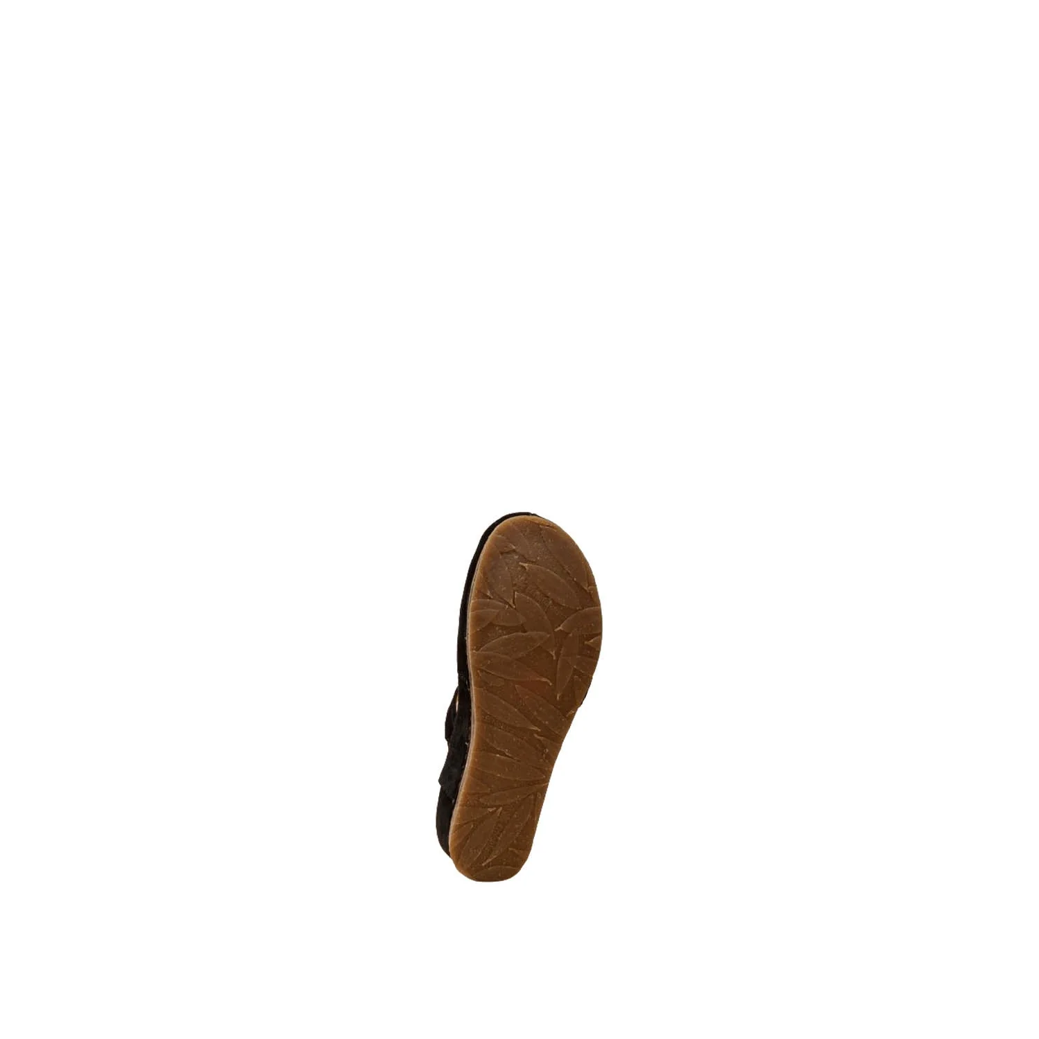 El Naturalista Black Embellished Leather Block Sandals with Buckle - Image 6
