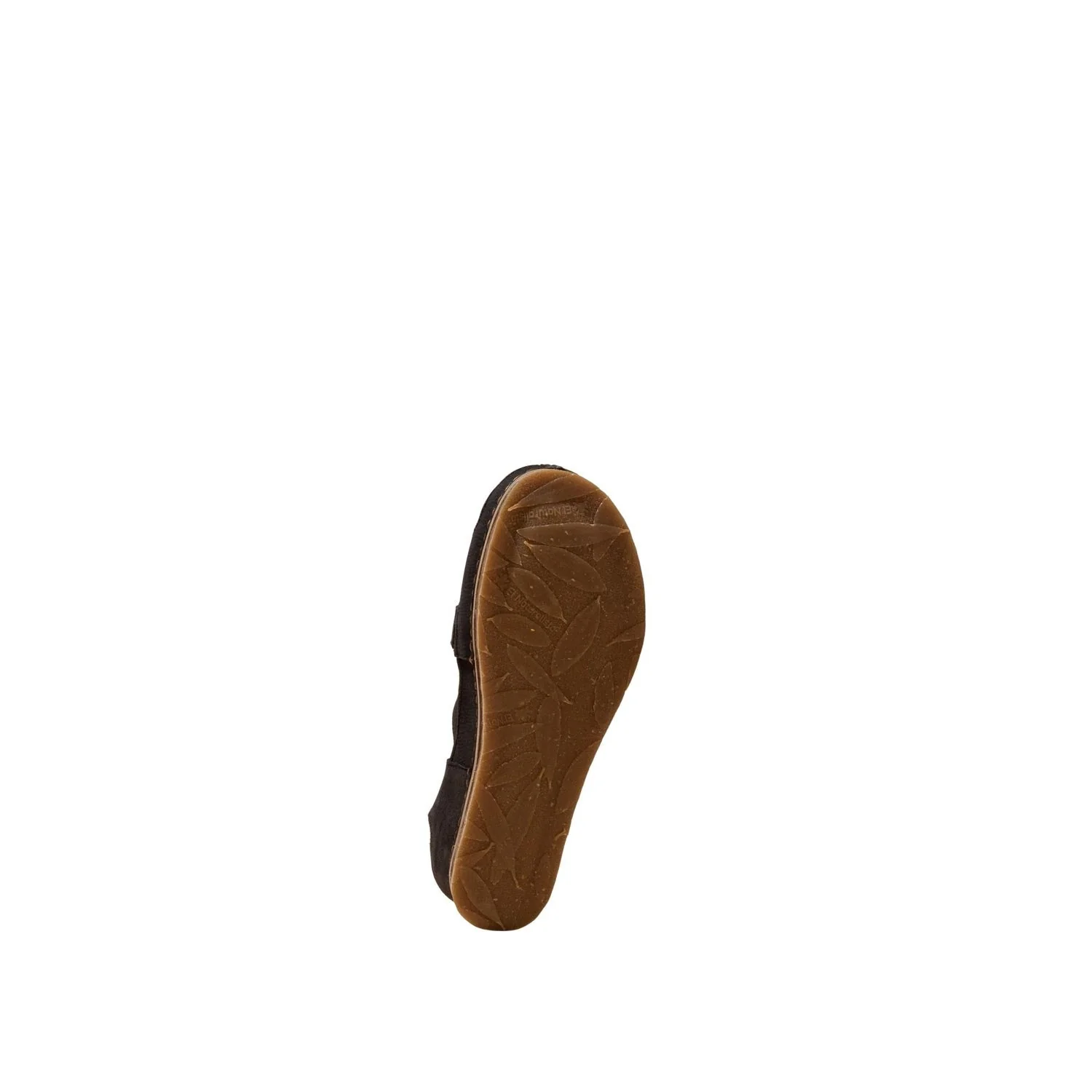 El Naturalista Black Embellished Leather Block Sandals with Buckle - Image 6