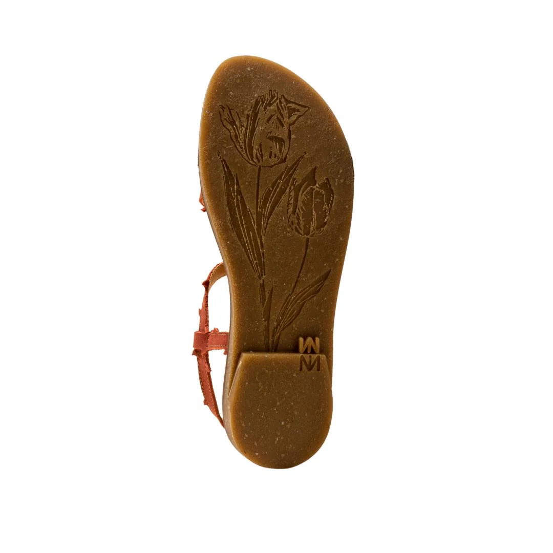 El Naturalista Caldera Embellished Leather Block Sandals with Buckle - Image 6