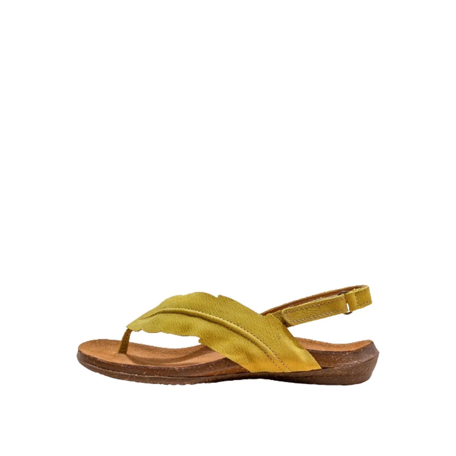 El Naturalista Herbal Embellished Leather Block Sandals - Image 4
