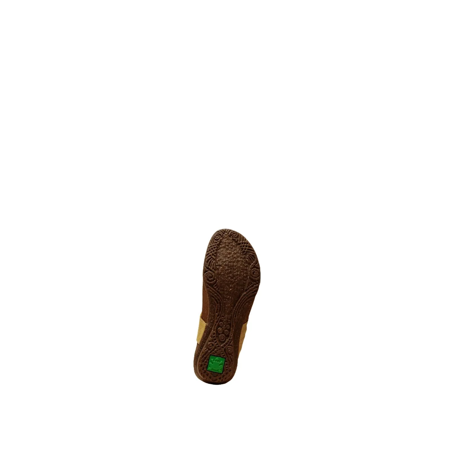 El Naturalista Herbal Embellished Leather Block Sandals - Image 6