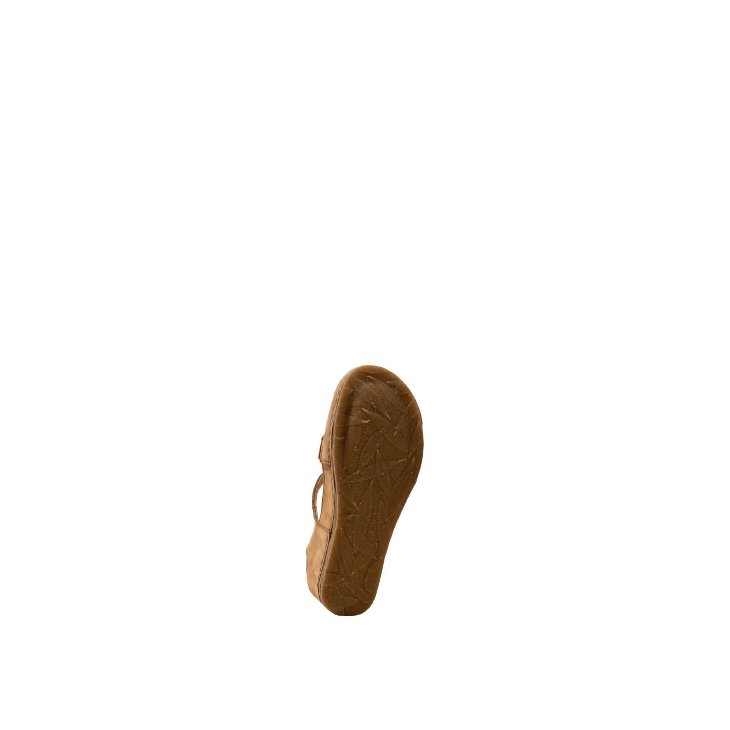 El Naturalista Honey Embellished Leather Block Sandals with Buckle - Image 6