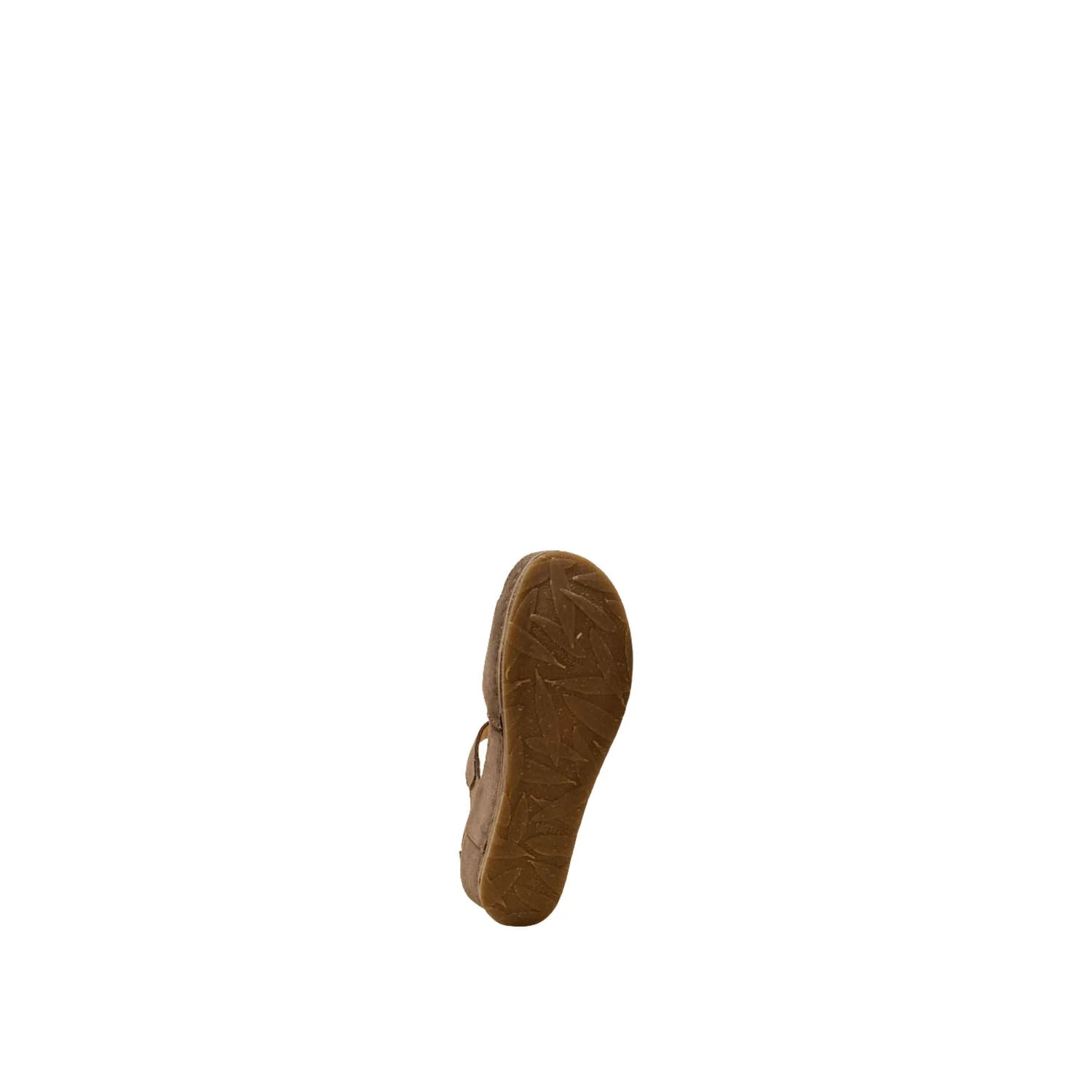 El Naturalista Plume Embellished Leather Block Sandals with Buckle - Image 5