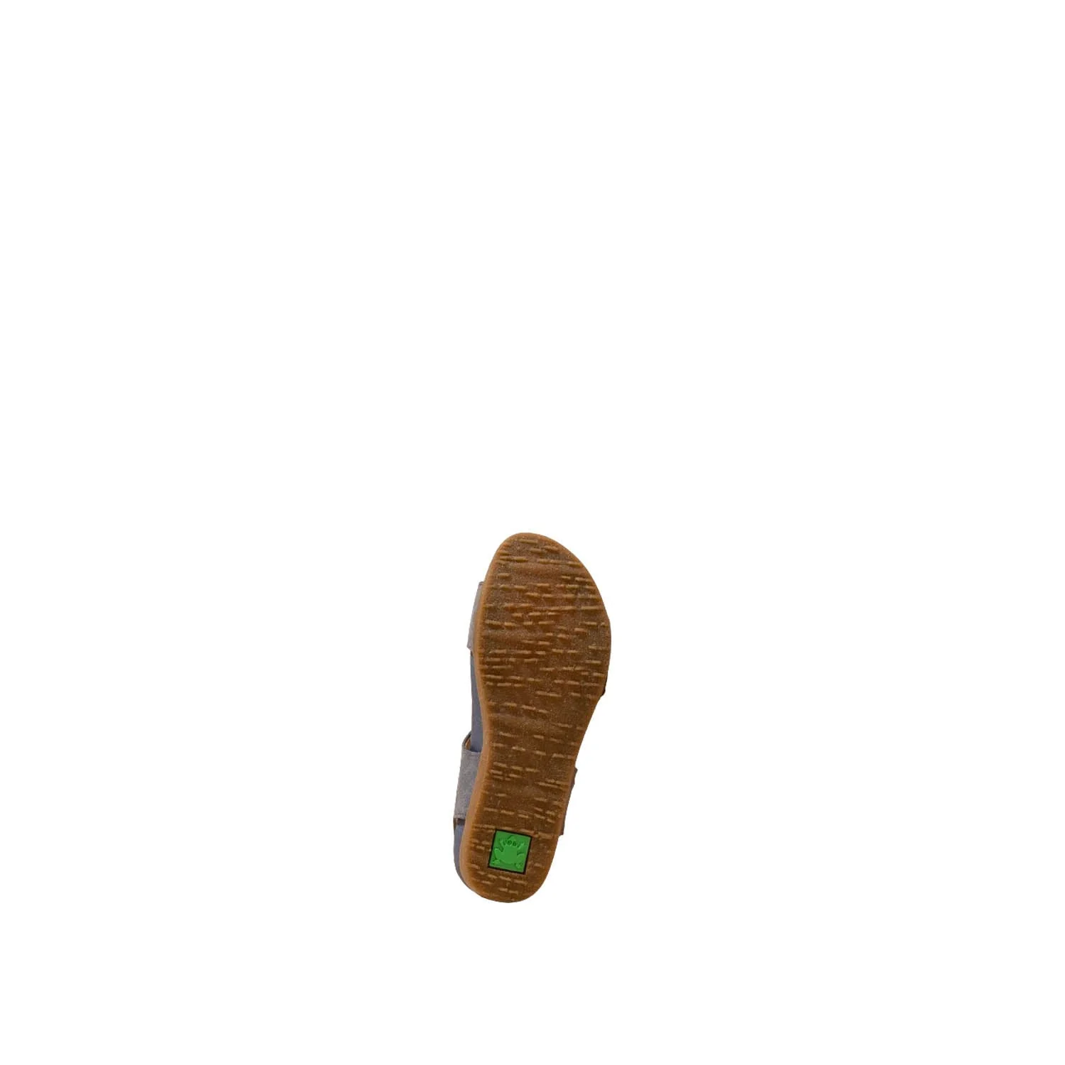 El Naturalista Vaquero Embellished Leather Block Sandals with Buckle - Image 6