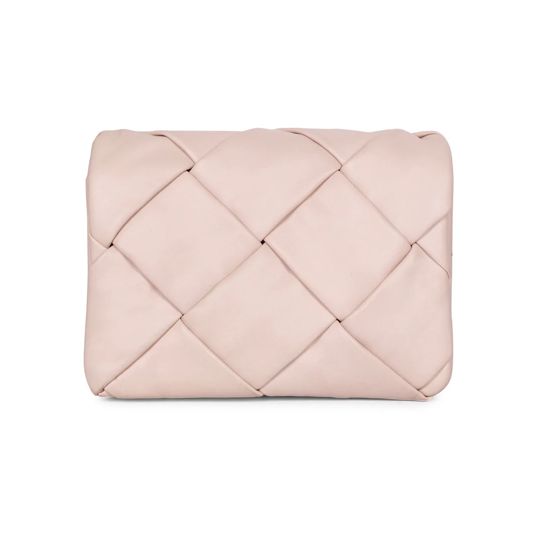 Kate Pink Blush Leather handcrafted Cross Body Sling Bags - Image 7