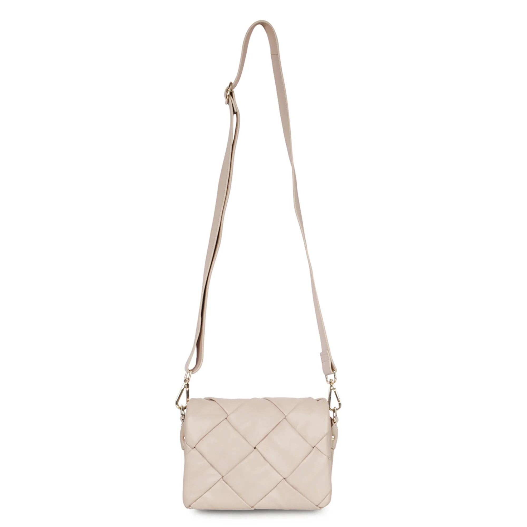 Kate Pink Blush Leather handcrafted Cross Body Sling Bags - Image 8