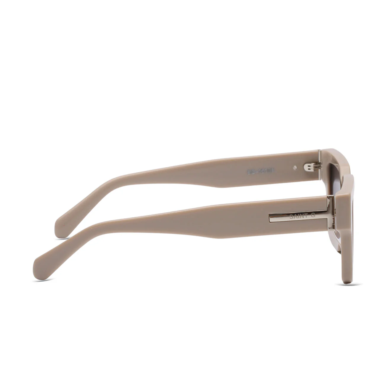 Malibu Blush Smoke Rectangle Sunglasses - Image 4