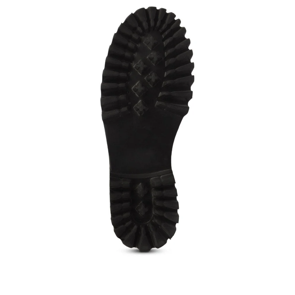 Saint Megan Flower Cushion Quilted Pull On Calf Boots - Image 5