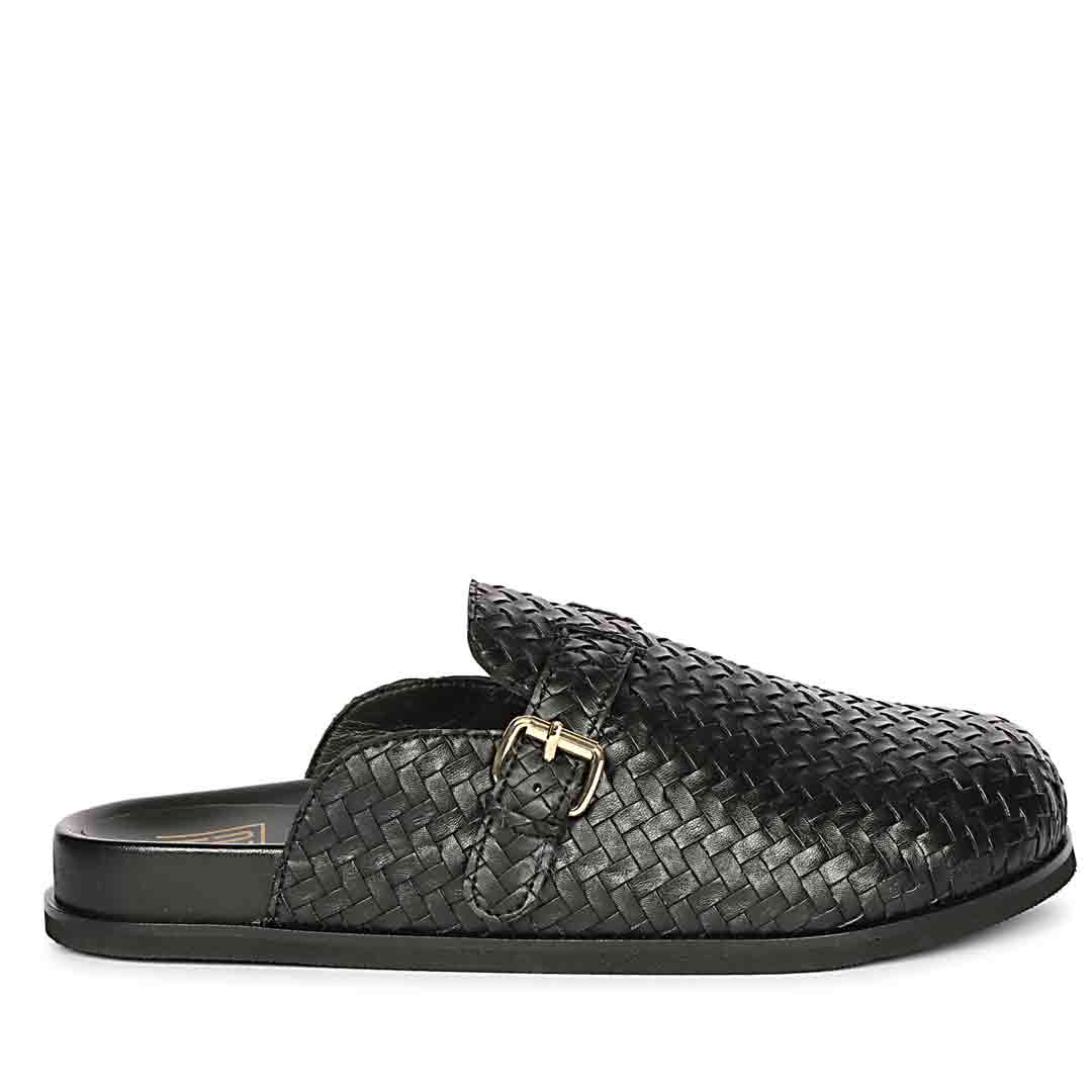 Ovia Black Mules