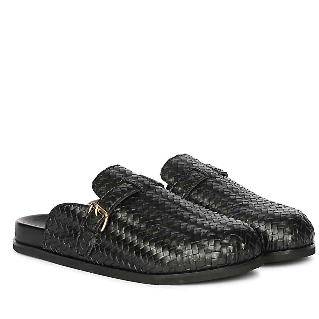 Ovia Black Mules - Image 2