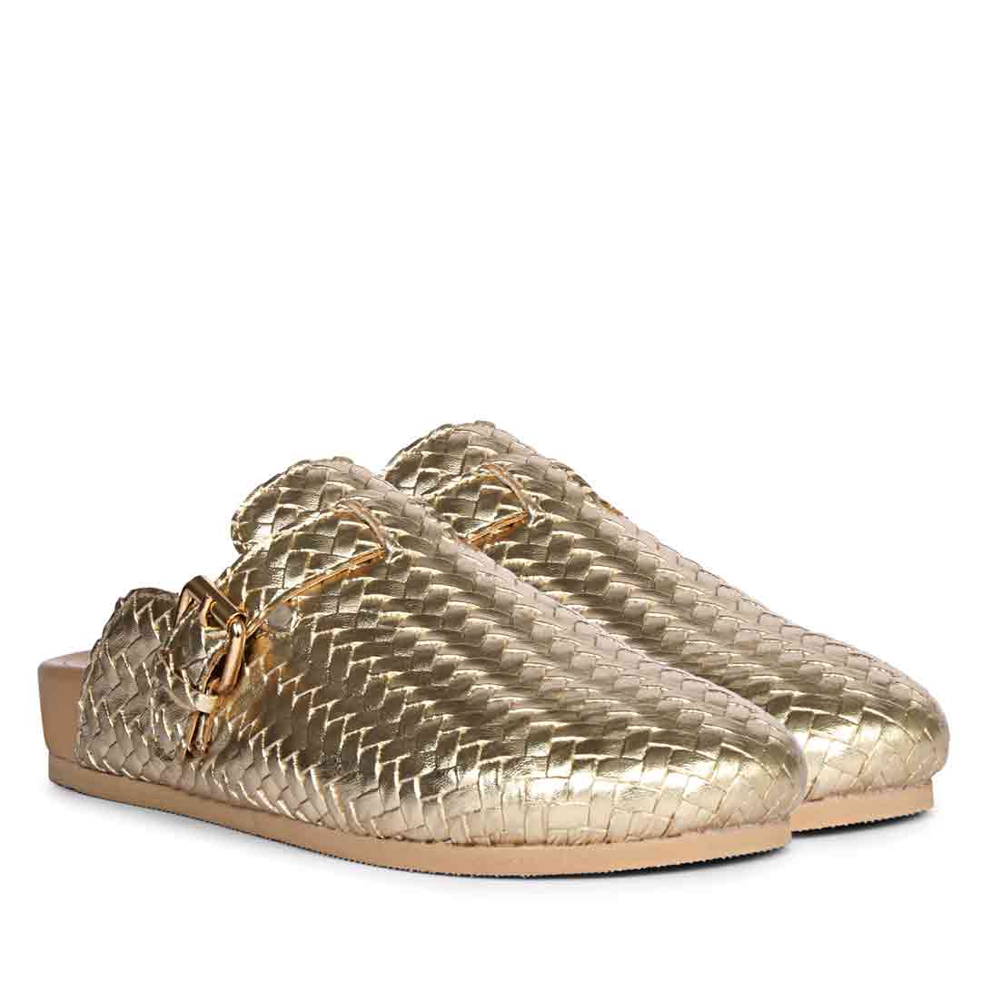 Ovia Gold Mules - Image 3