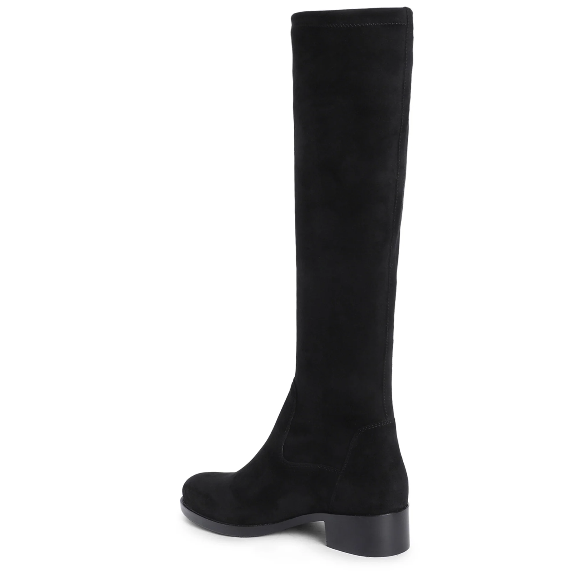 Saint Amy Black Stretch suede Knee High Boots - Image 8