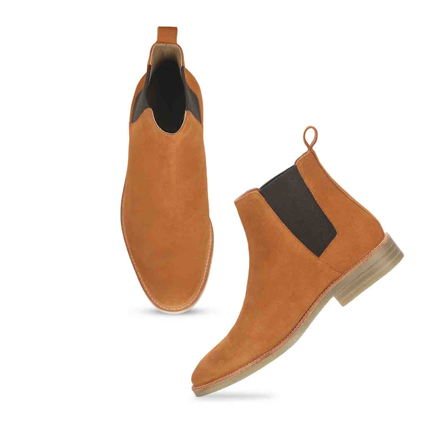 Saint Arduin Tan Leather Chelsea Boot - Image 6