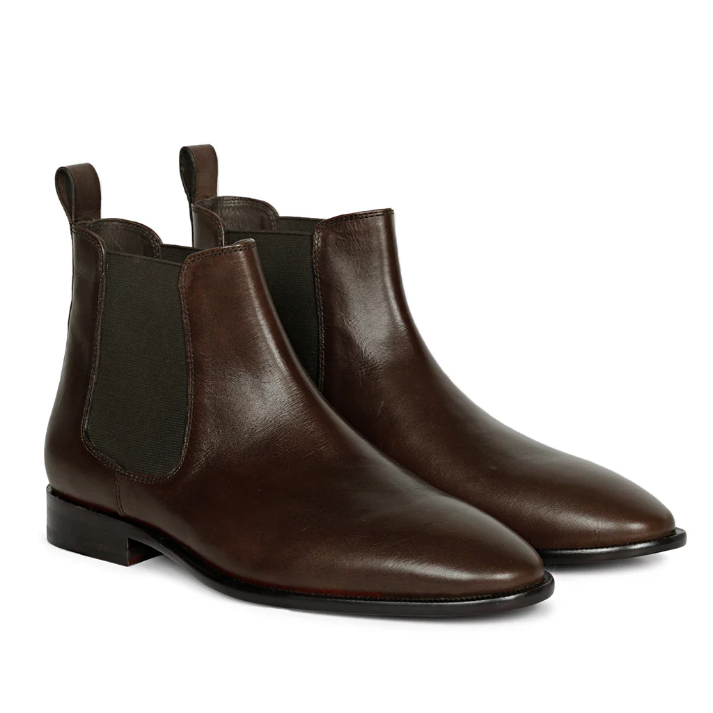 Saint Arlo Brown Leather Chelsea boot - Image 3