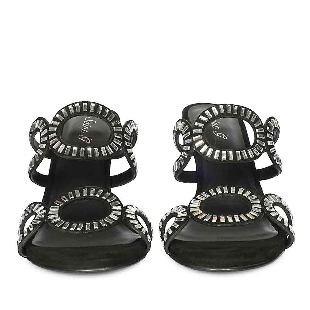 Saint Black Leather Heel - Image 4