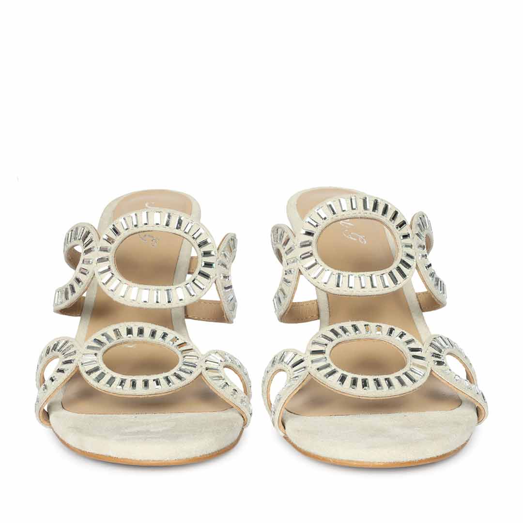 Saint Ivory Leather Heel - Image 5
