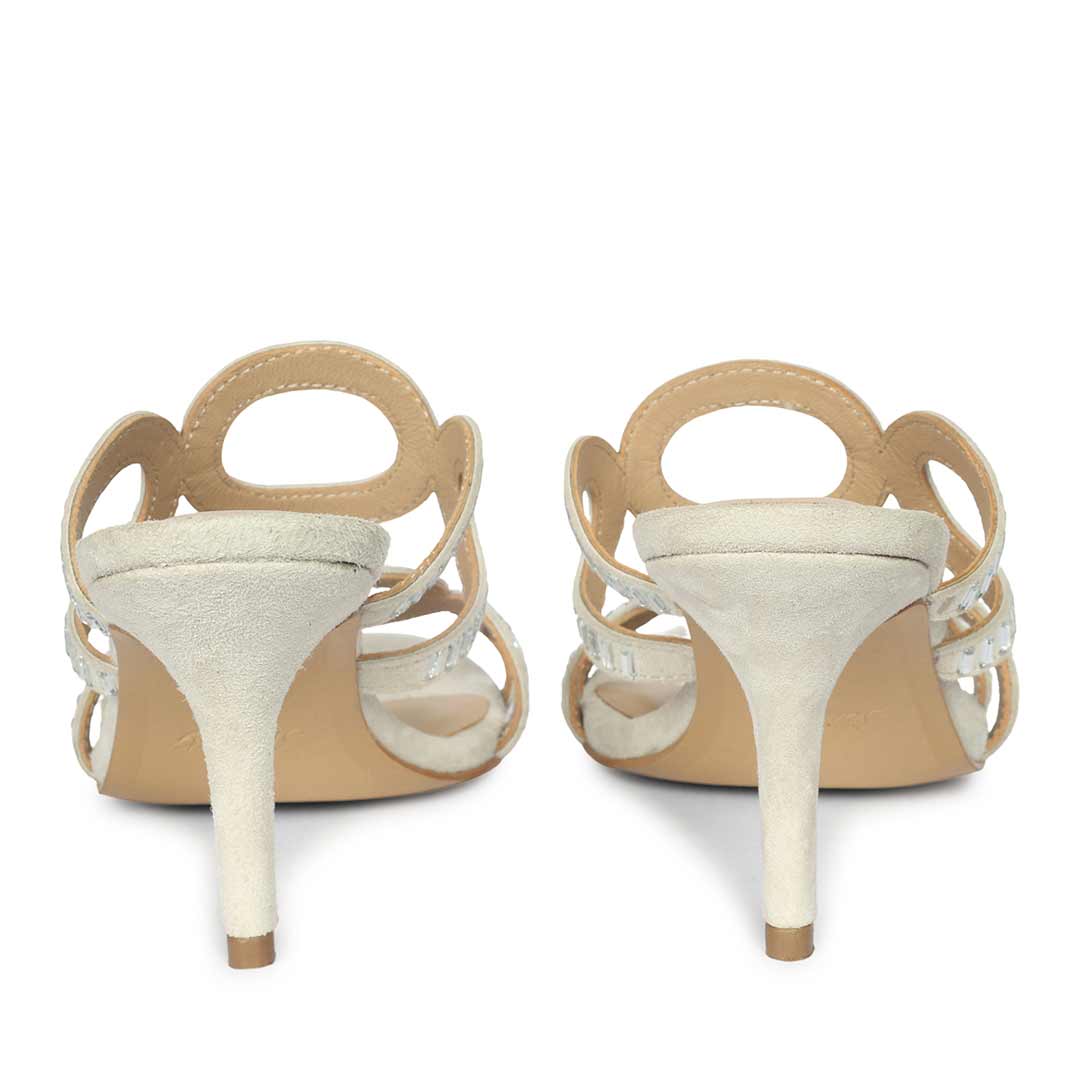 Saint Ivory Leather Heel - Image 6