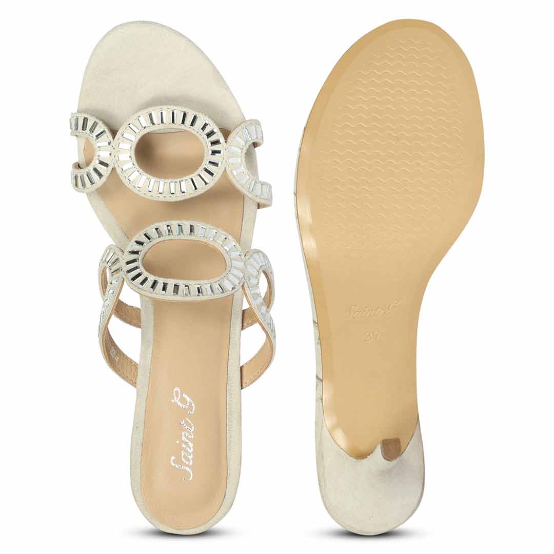 Saint Ivory Leather Heel - Image 7