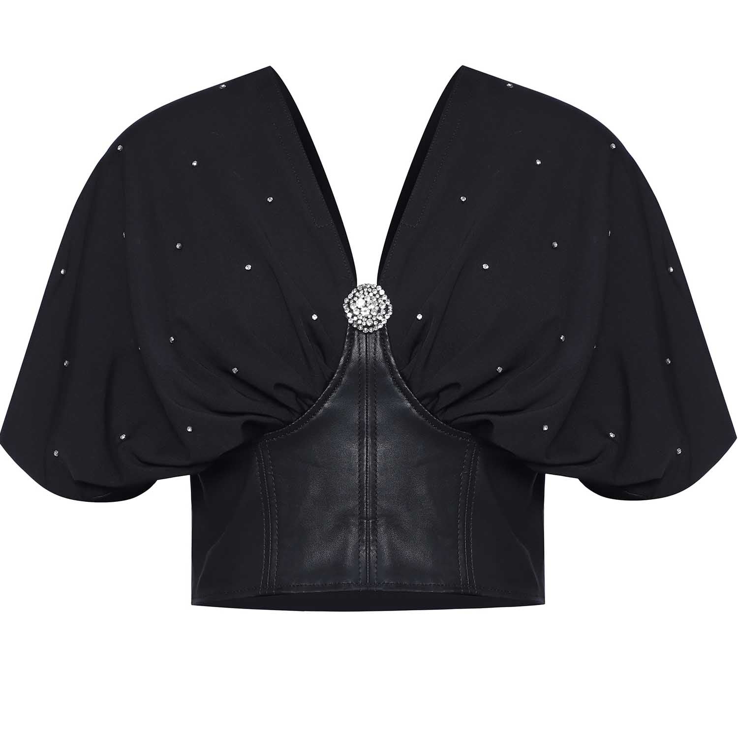 Saint Oriana Black Leather Jackets - Image 5