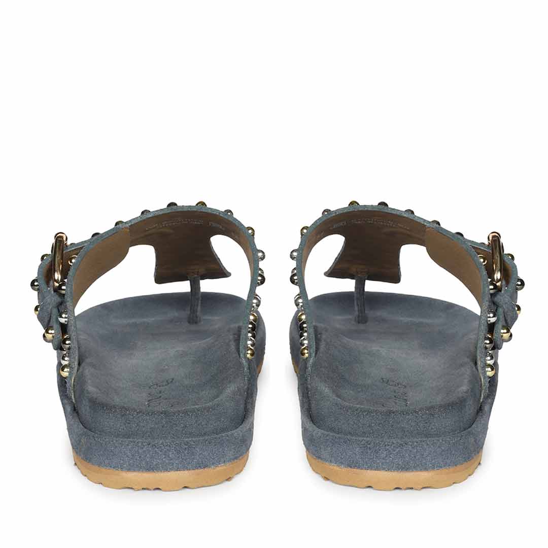 Saint Blue Leather Footbed - Image 5