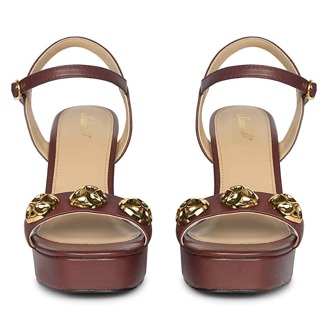 Saint Essie Port Royale Vegan Leather Block Heels - Image 4