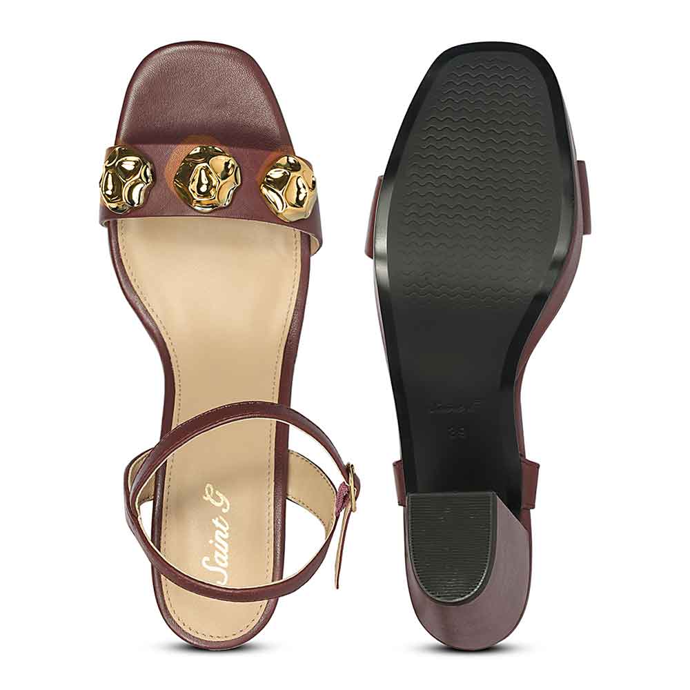 Saint Essie Port Royale Vegan Leather Block Heels - Image 8