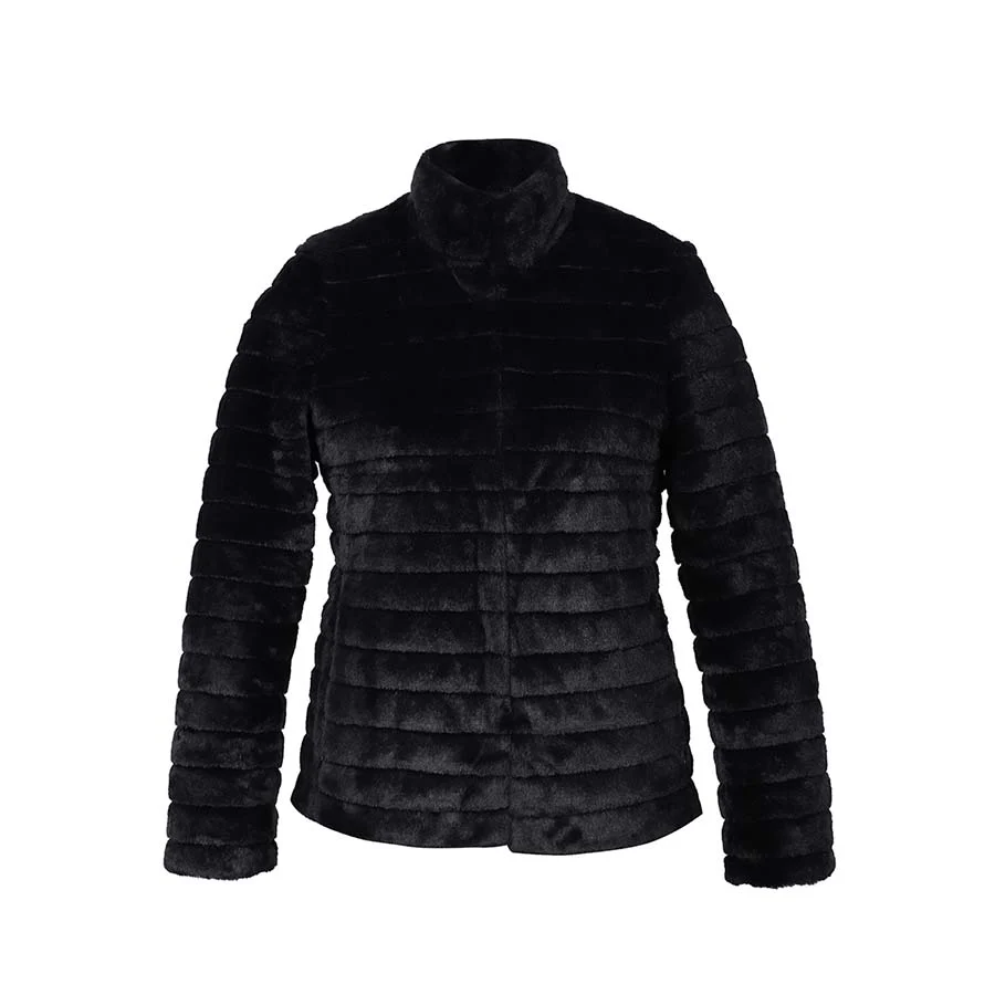 Saint Fernanda Black Fur Women's Jackets - Image 5