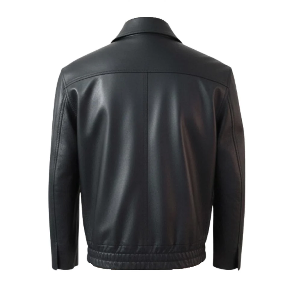 Saint Ginevra Black Leather Women Biker Jackets - Image 3