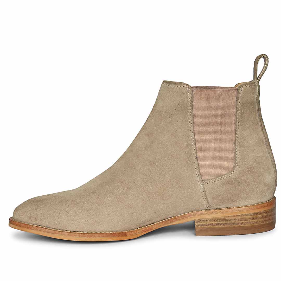 Saint Grimoald Beige Suede Chelsea boots - Image 3