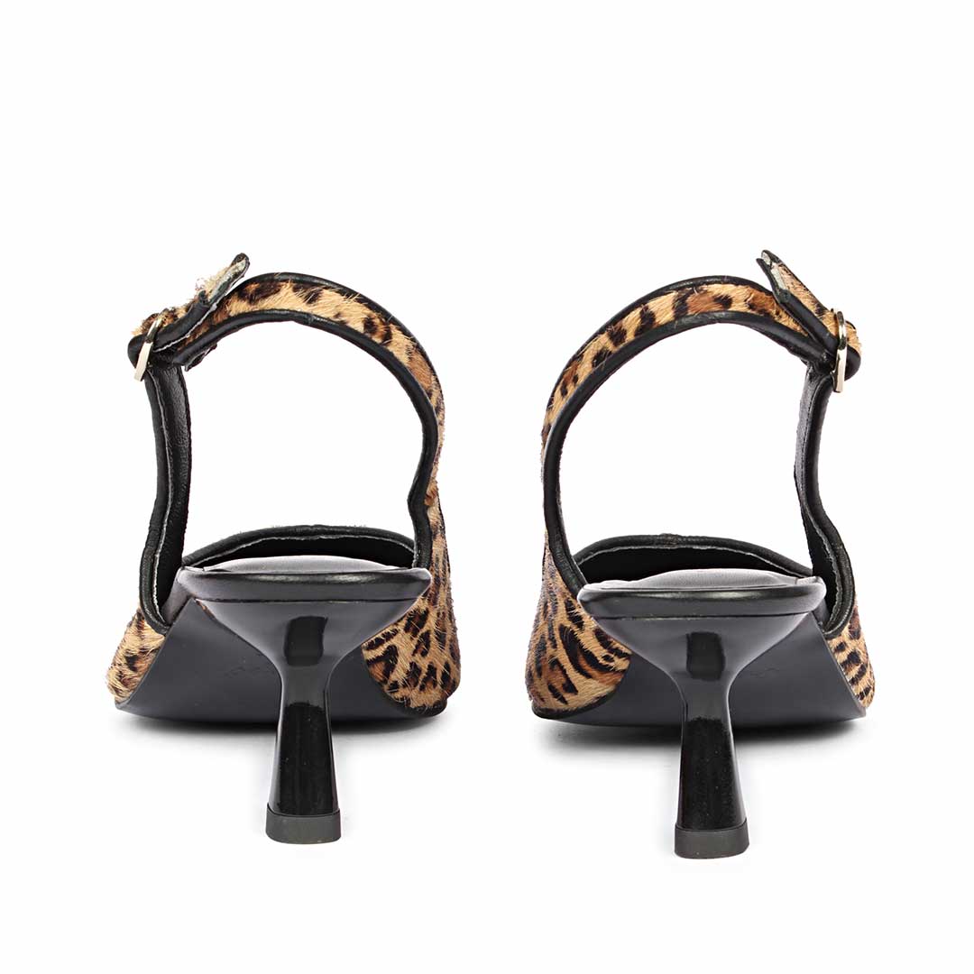 Saint Jeanne Leo Print Leather Pumps - Image 5