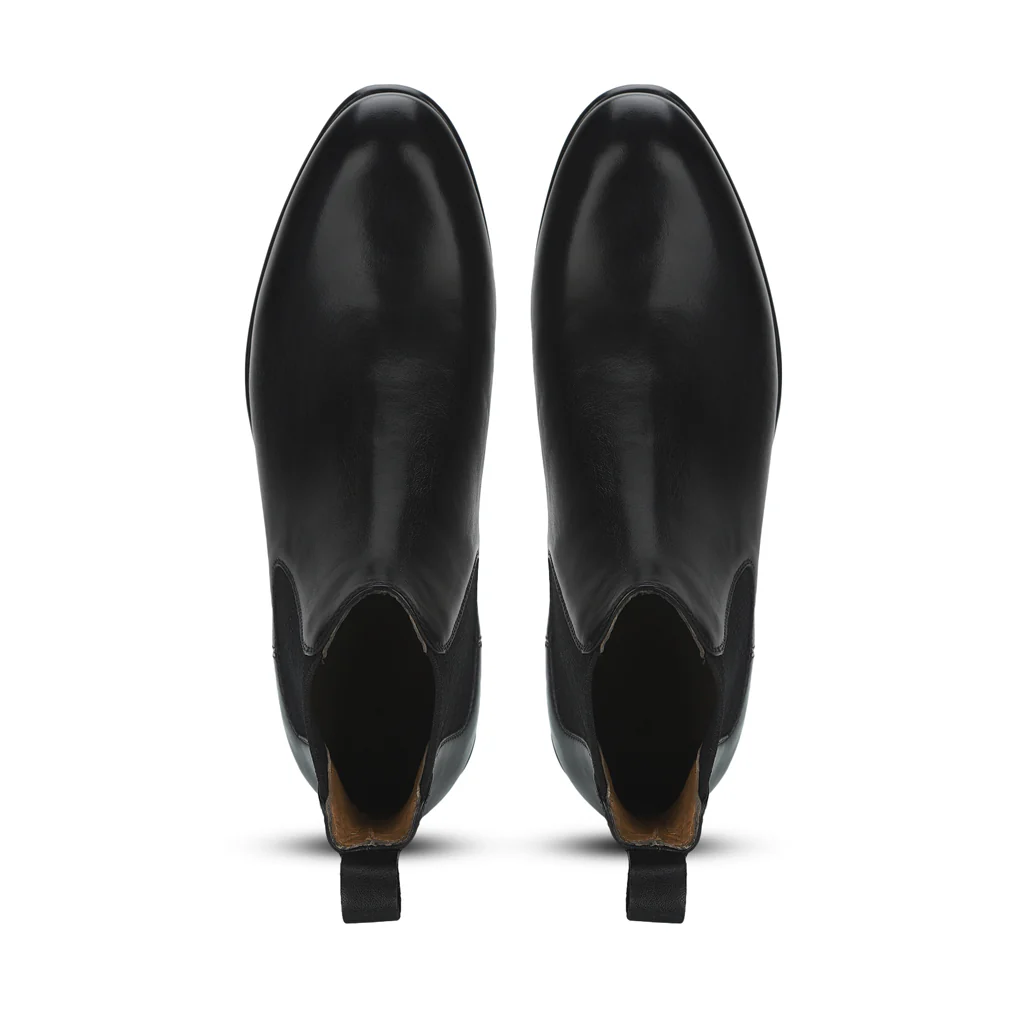 Saint Lorenzo black leather Chelsea boot - Image 6