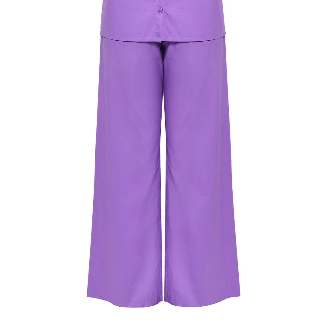 Saint Womens Amethyst Cotton Trouser - Image 5