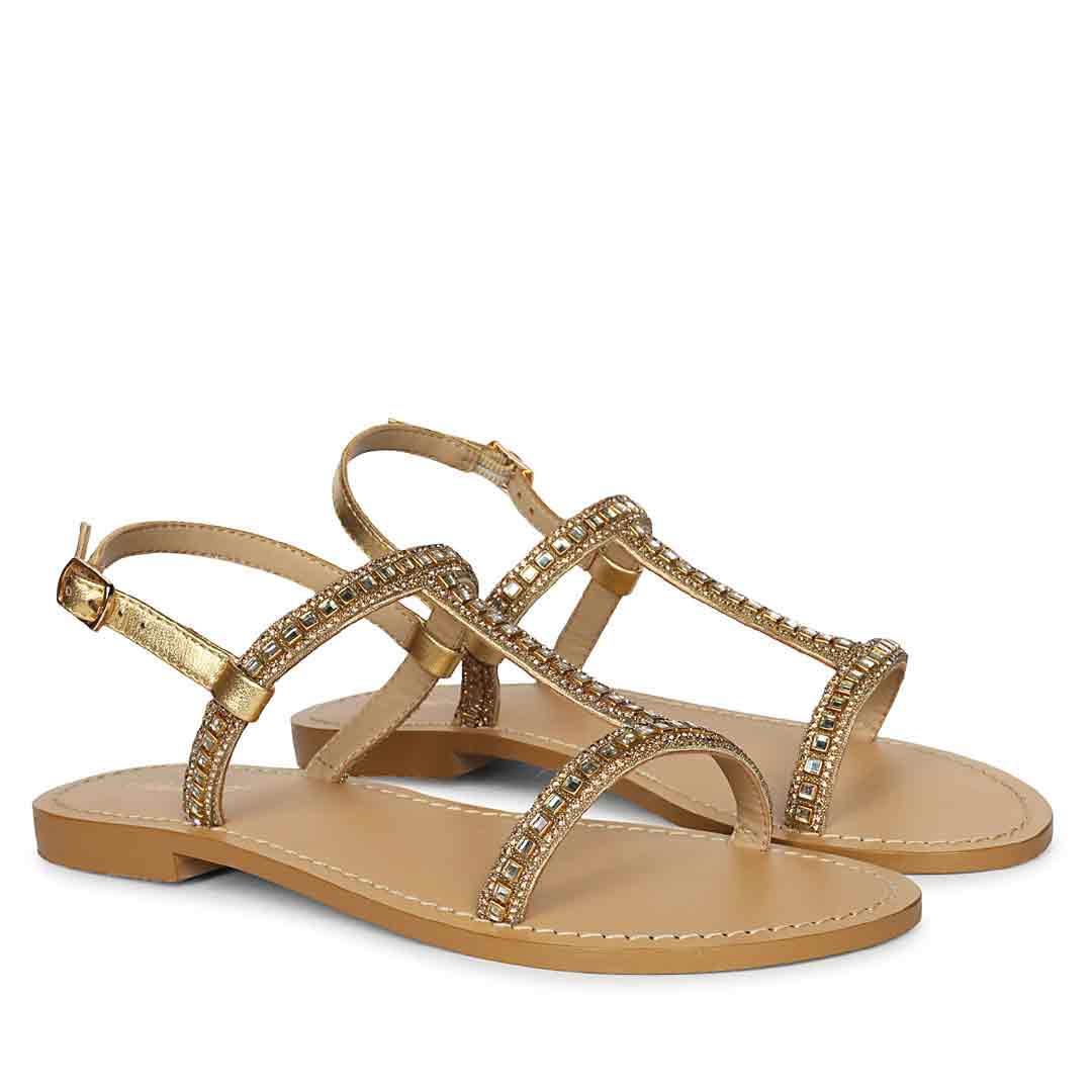 Saint Platin Leather Flats - Image 2