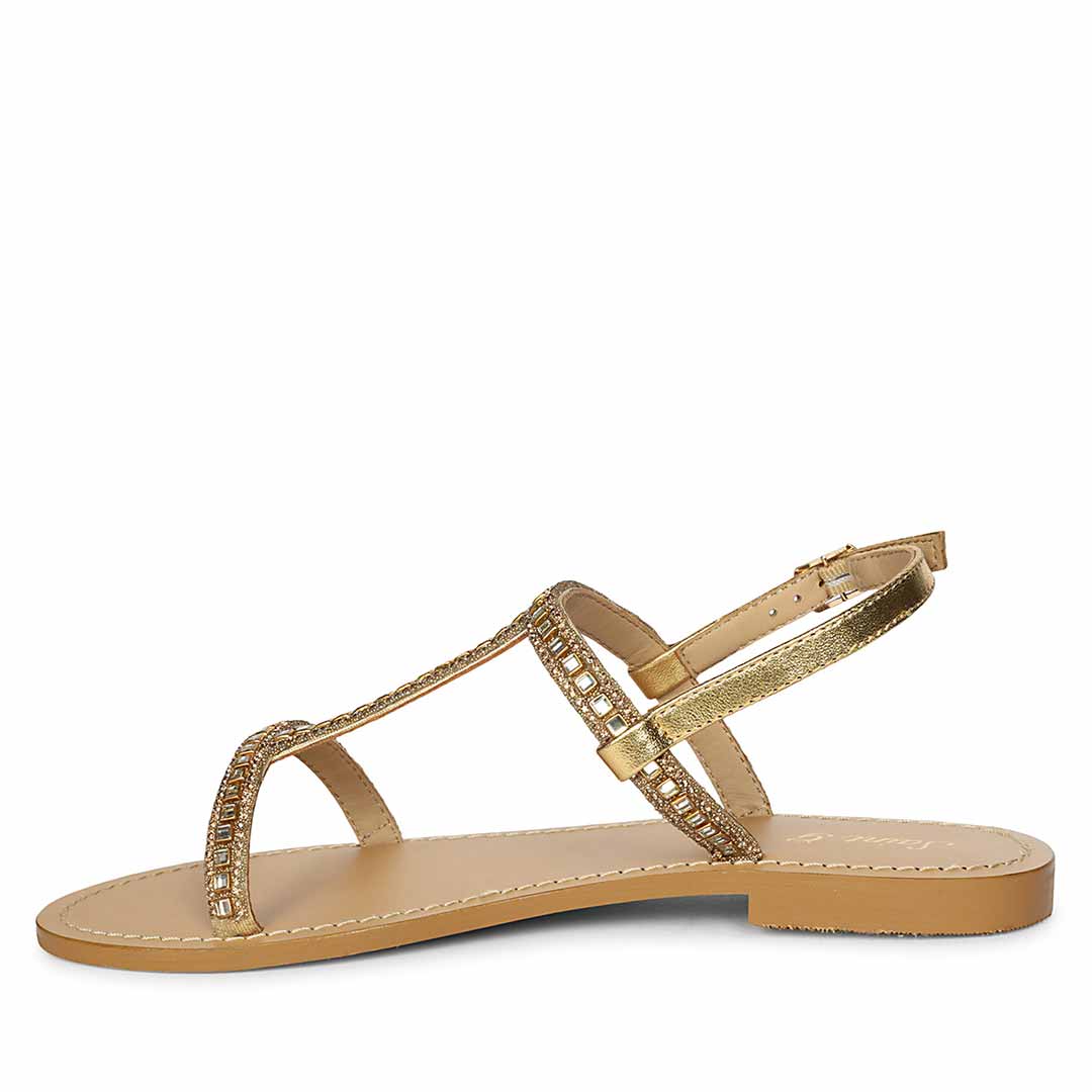 Saint Platin Leather Flats - Image 3