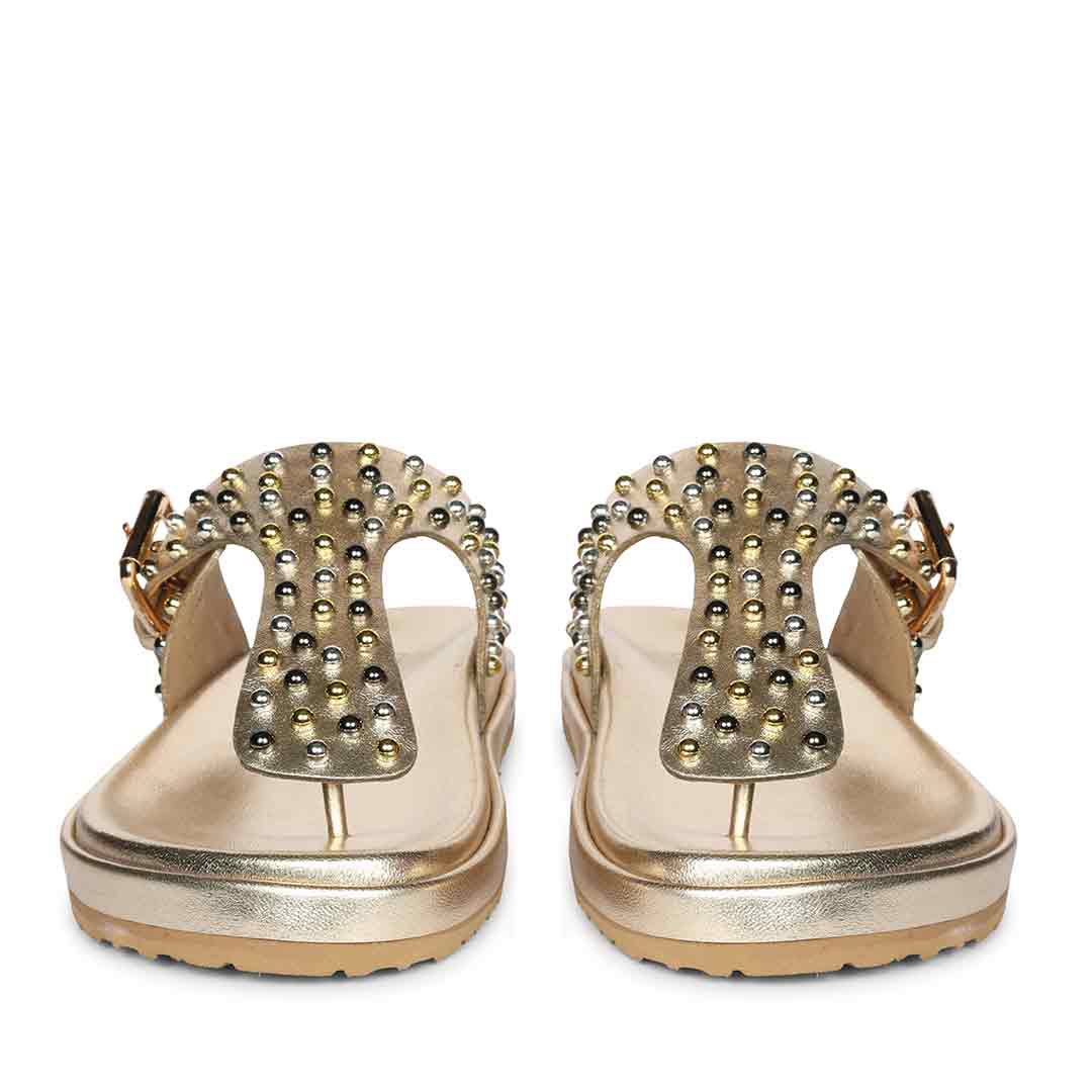 Saint Platin Leather Footbed Sandal - Image 4