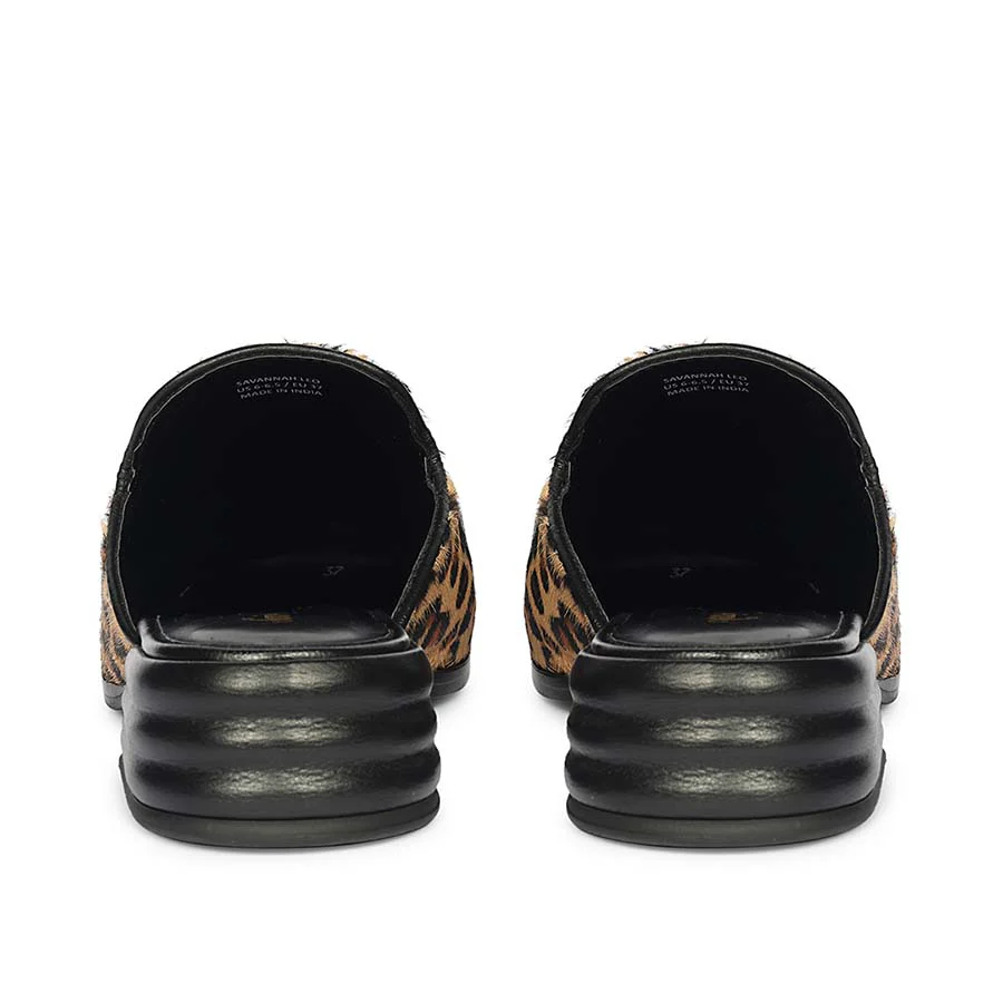 Saint Savannah Leo Pony Hair-on Leather Moccasins - Image 5
