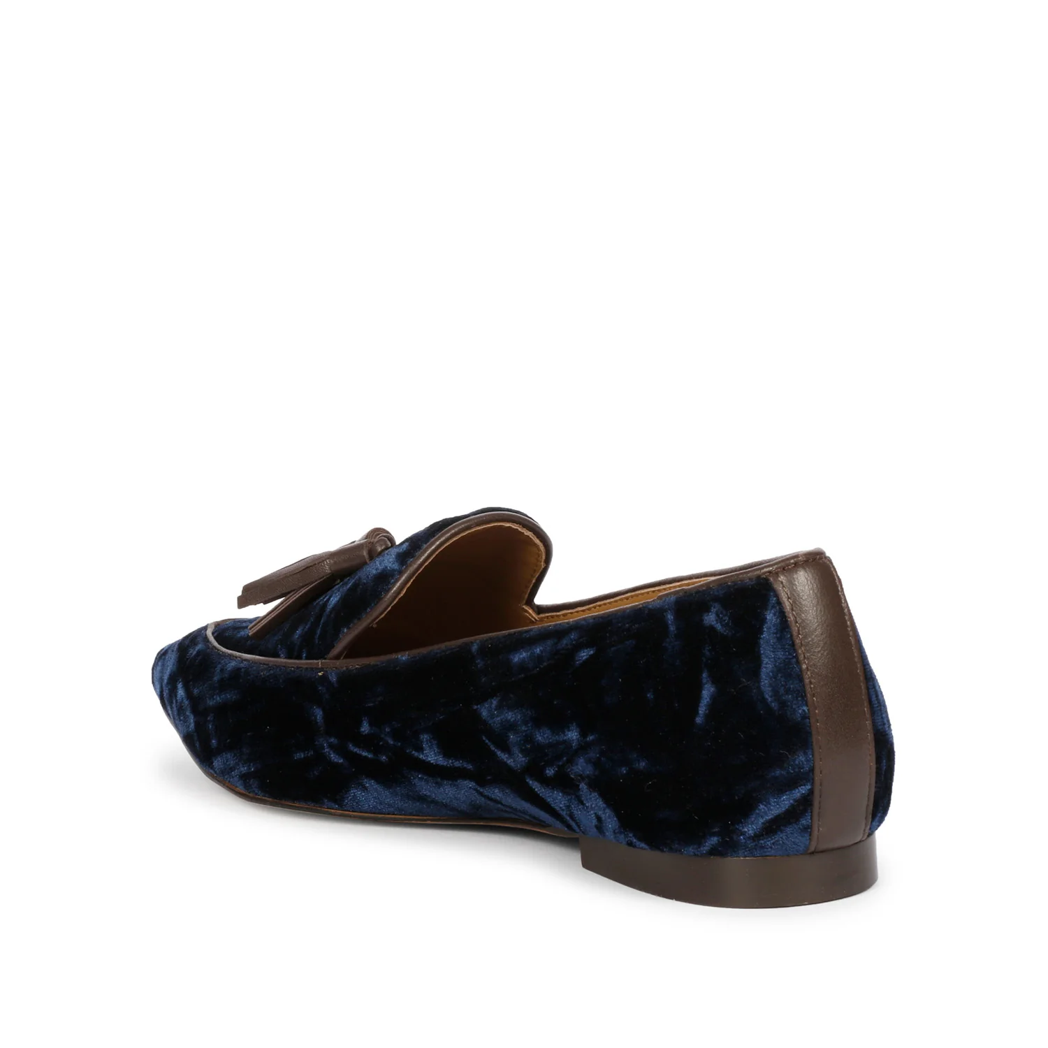 Saint Simona Blue Velvet Tassel Moccasins - Image 8