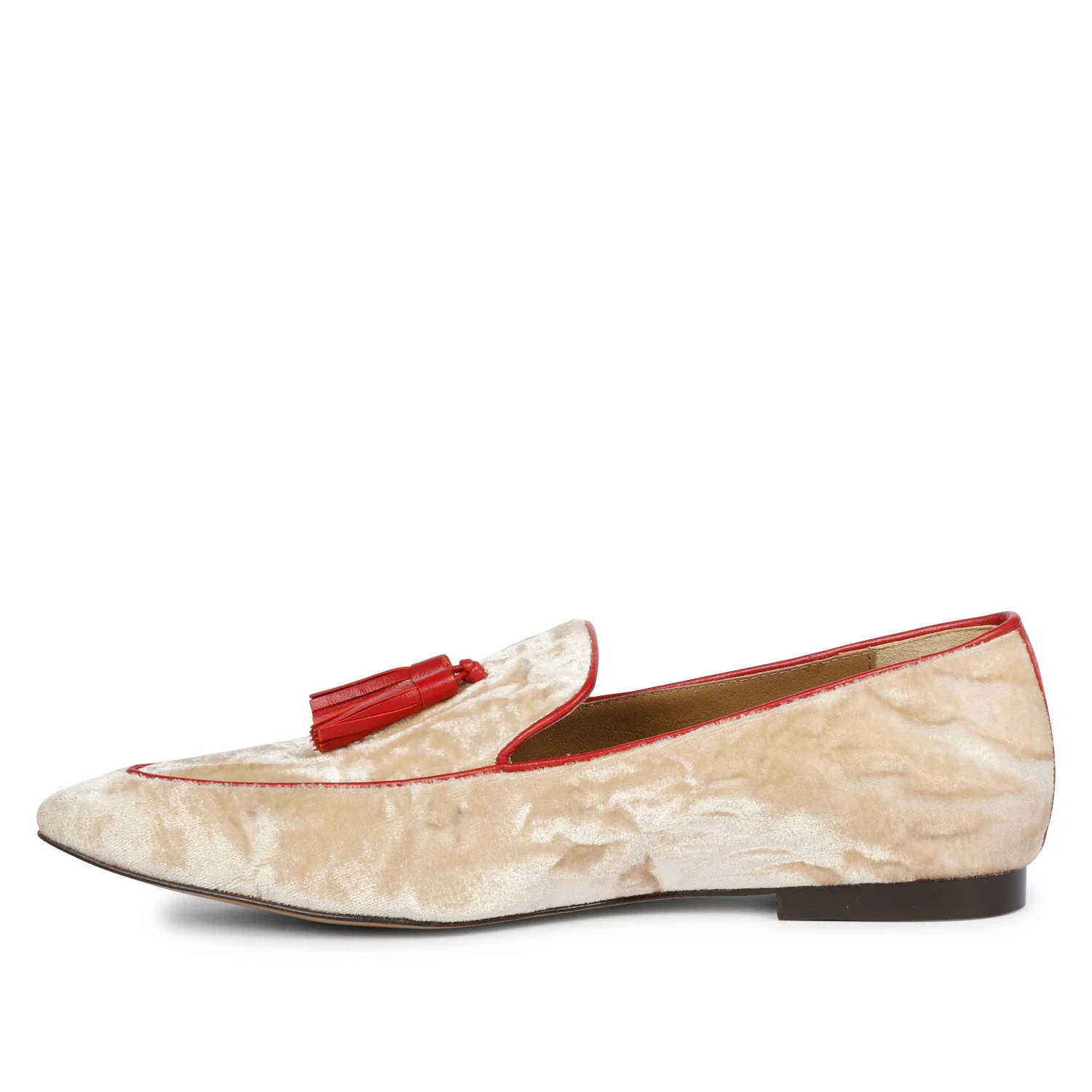 Saint Simona Cipra Velvet Tassel Moccasins - Image 3