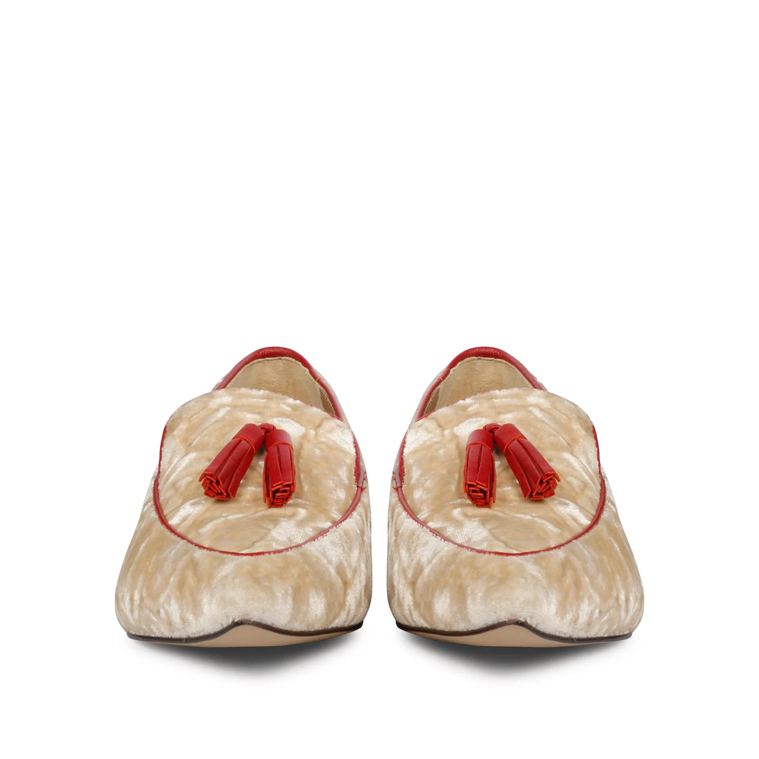 Saint Simona Cipra Velvet Tassel Moccasins - Image 4