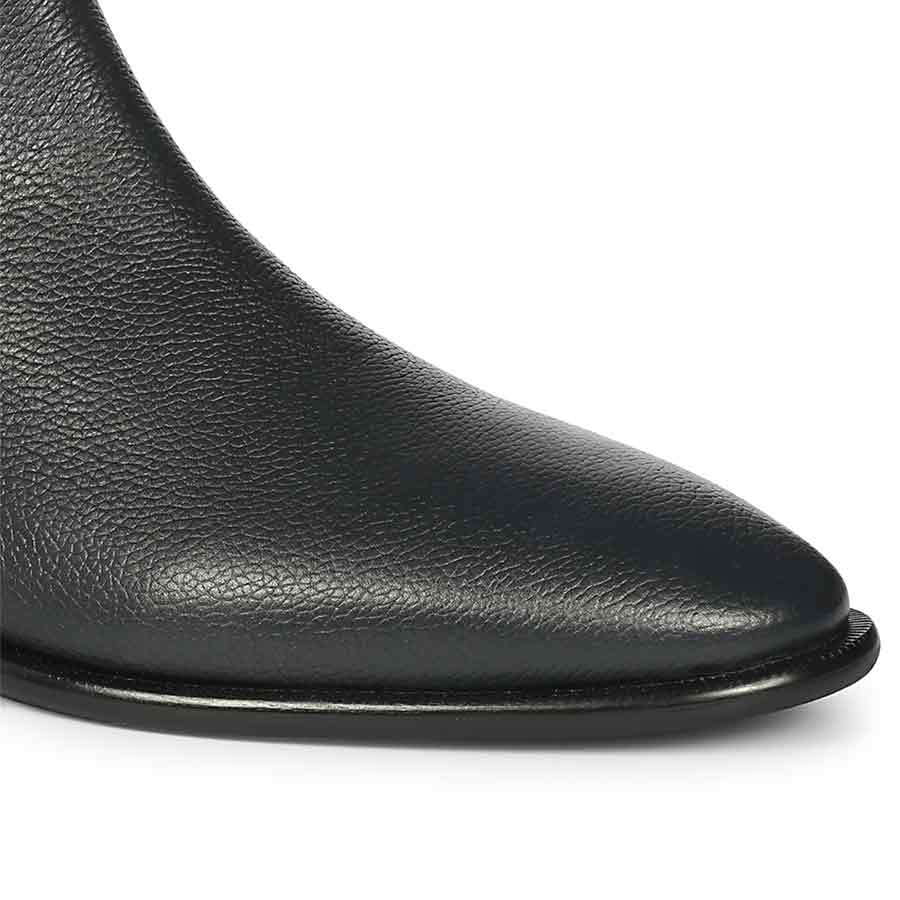 Saint Tomas Navy Leather Chelsea Boots - Image 6