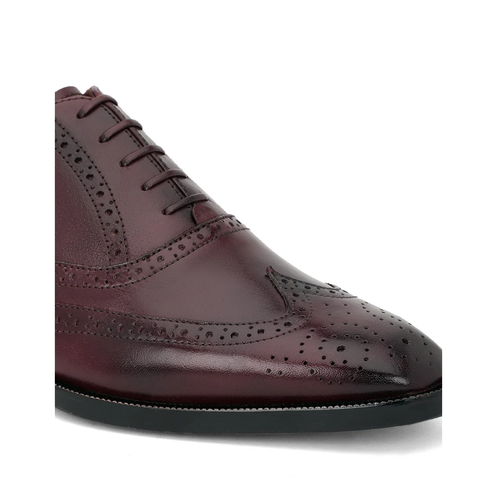 Saint Vincenzo Brown Leather Square Toe Lace Up Décor Shoes - Image 10