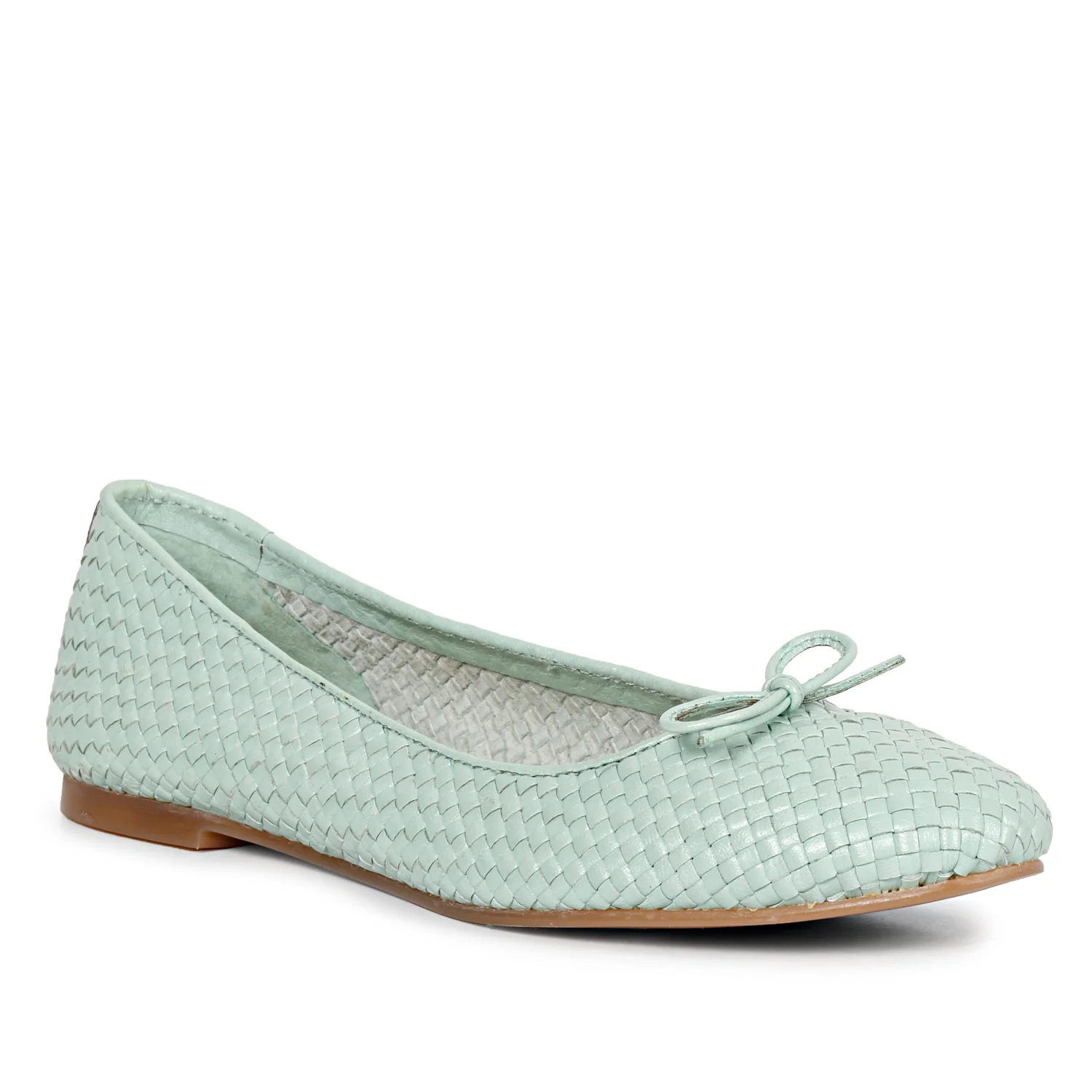 SaintG Womens Blue Ballet Flat Sandals - Image 7
