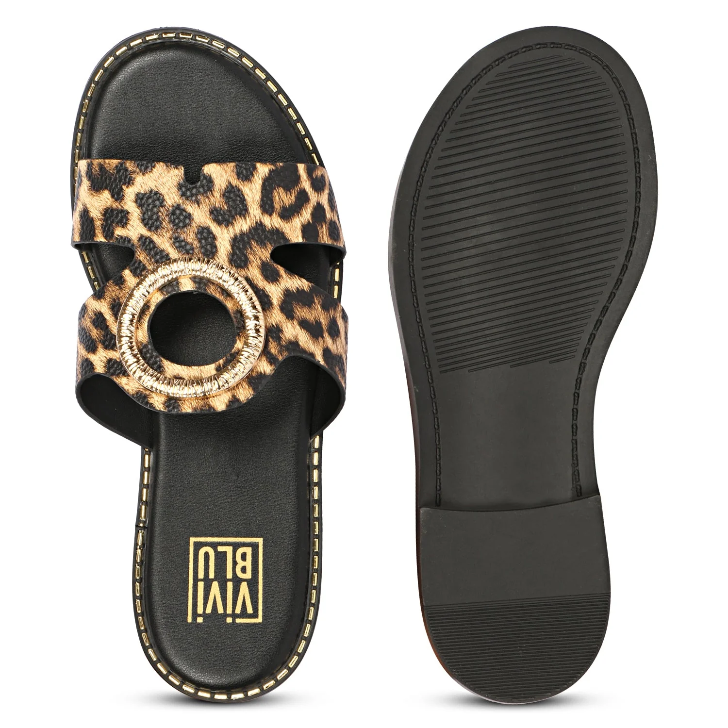 Enrisa Leo Flat Sandals - Image 6