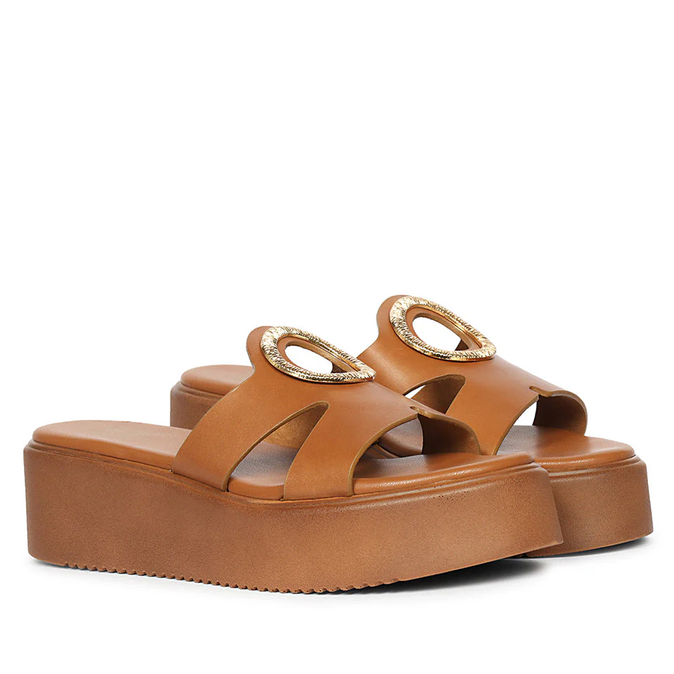 Raelle Tan Flat Platform - Image 2